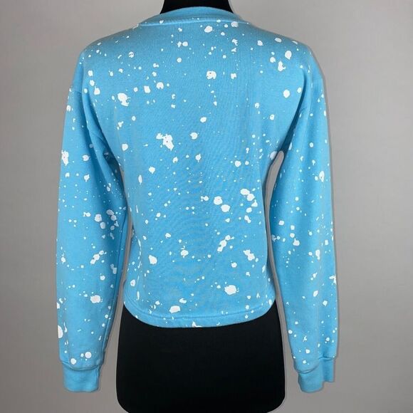 Nickelodeon Blue SpongeBob SquarePants Sweatshirt Size M (7-8) - Picture 2 of 8